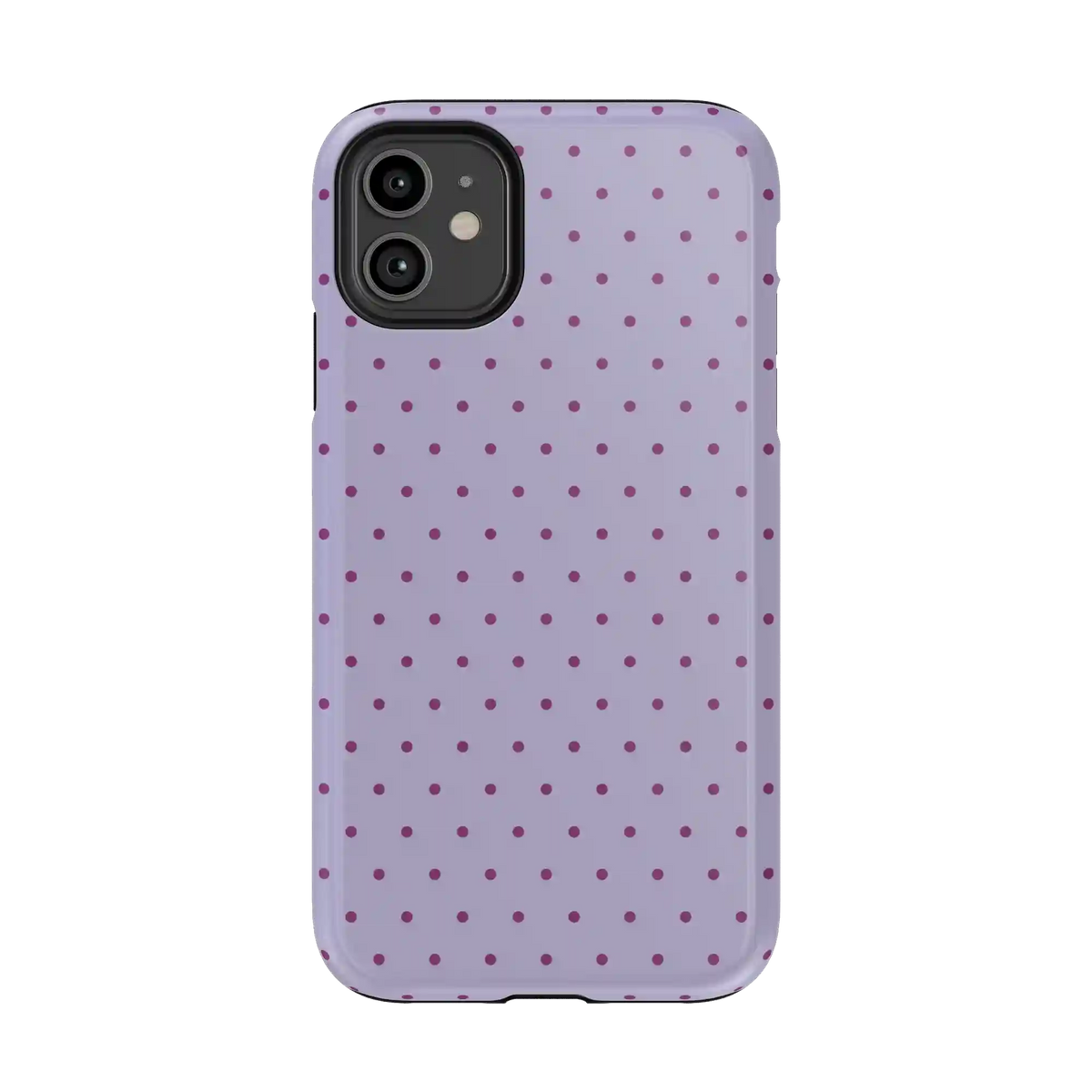 On the Dot | Purple & Plum Polka Dot Case
