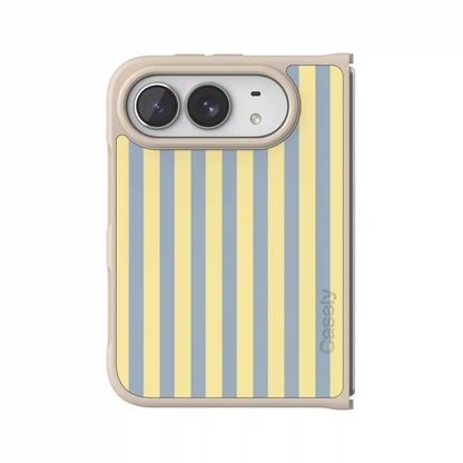 Coastline Stripes | Blue & Yellow Case