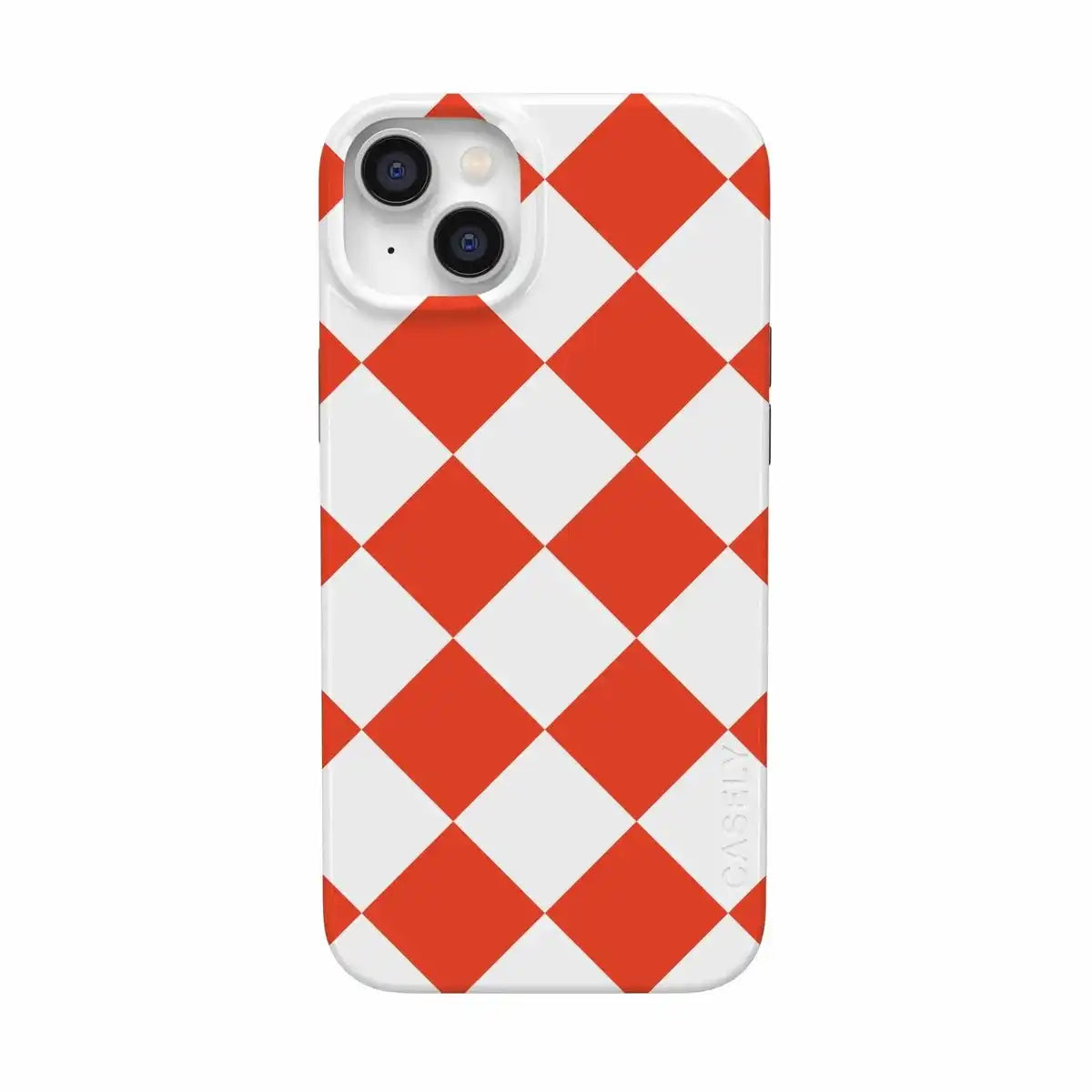 Red Checkerboard | High Contrast Design Case