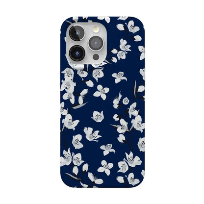 Floral Forest | Navy Cherry Blossom Floral Case