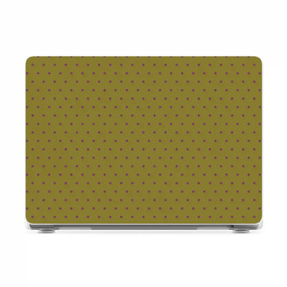 On the Dot | Moss & Plum Dots Laptop Shell