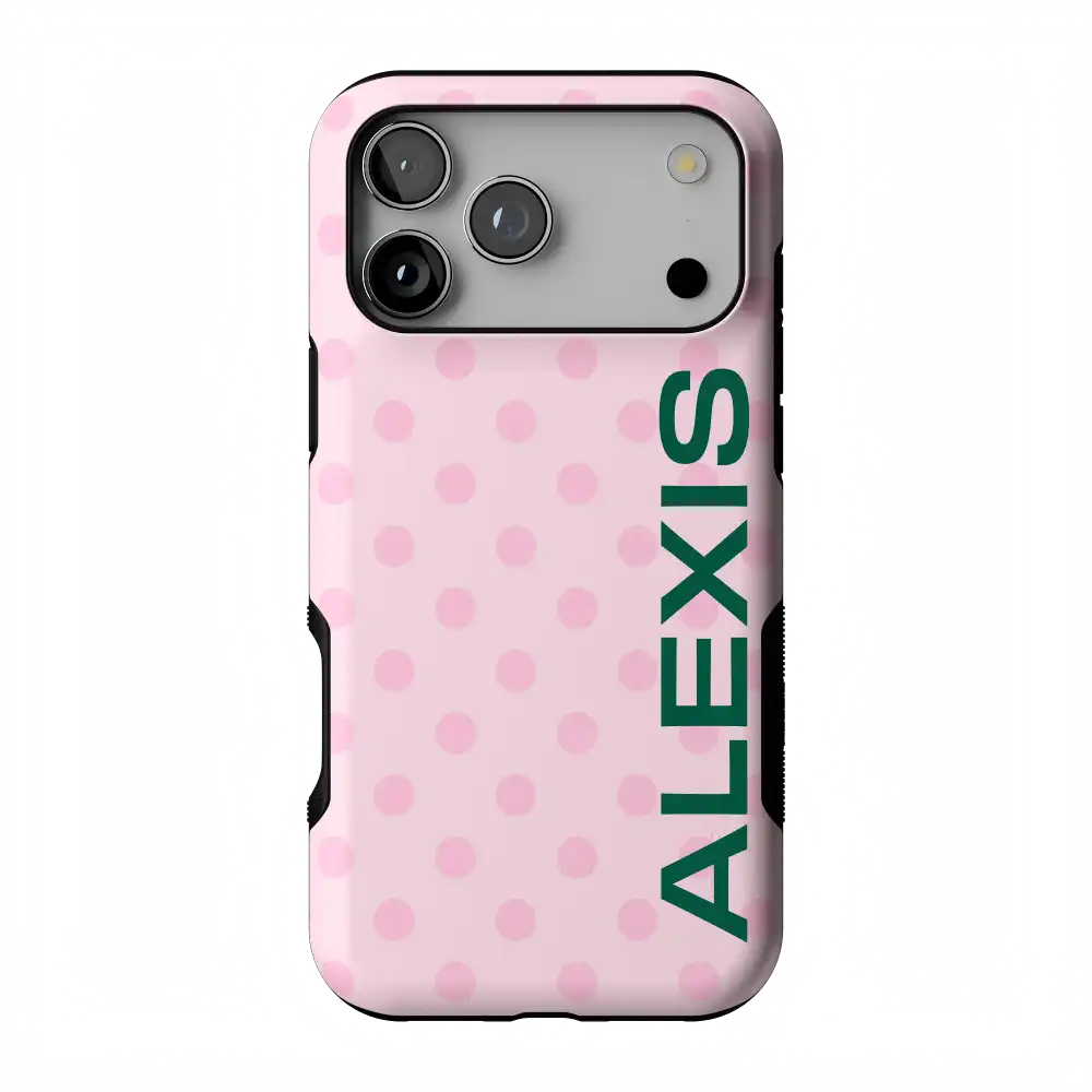 Spotted in SoHo | Pink Polka Dot Case