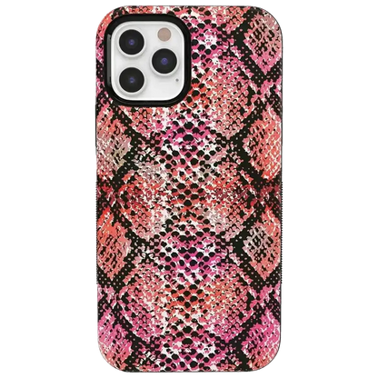 Snake Along | Red Snake Skin Case