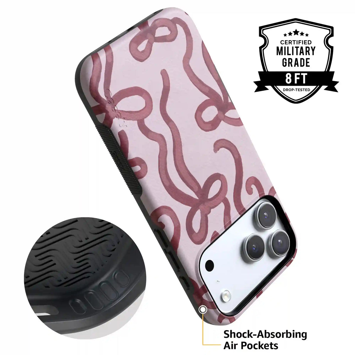 Love Me Knot | Mauve Bow Case