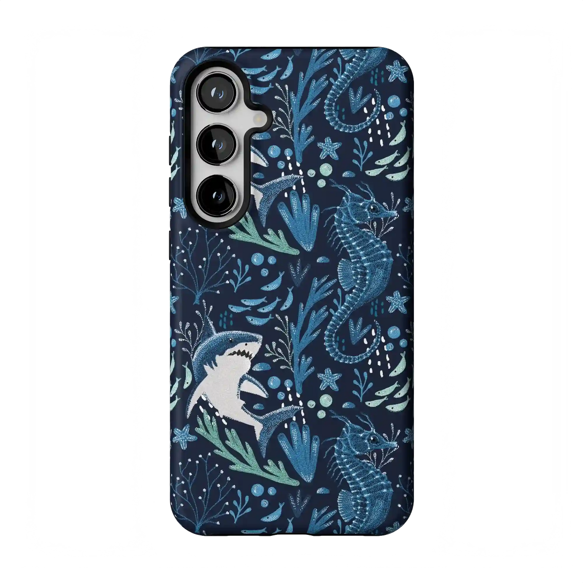 Midnight Reef | Shark Print Case