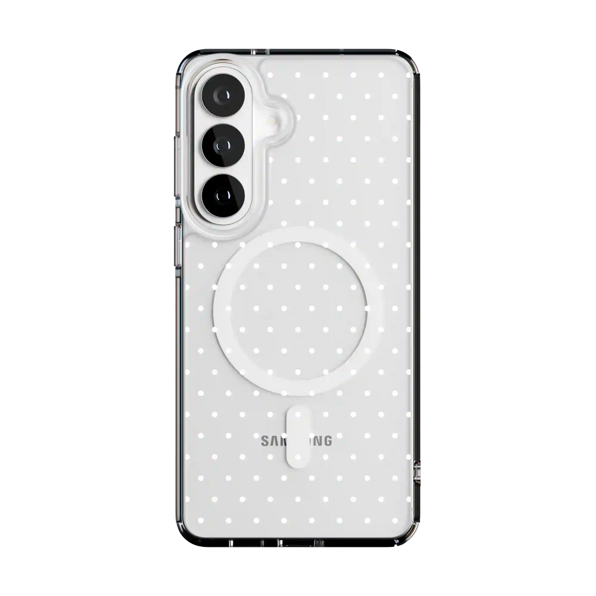 On the Dot | White Polka Dot Case