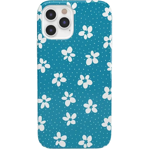 Flower My World | Ocean Blue Floral Case