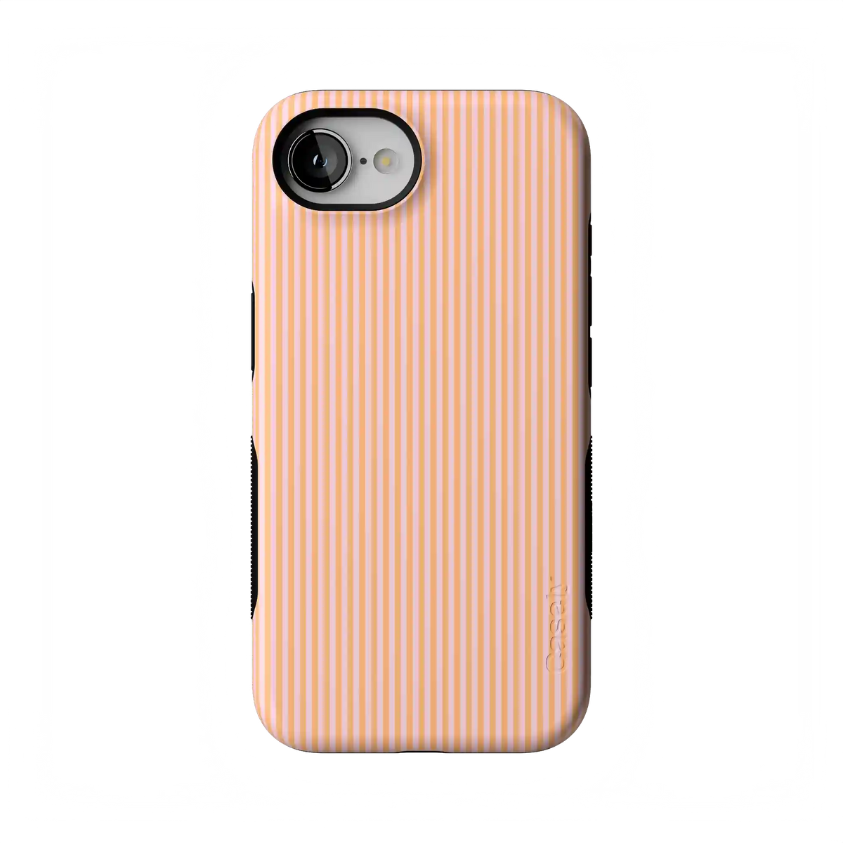 Stripes and the City | Orange & Pink Pinstripe Case