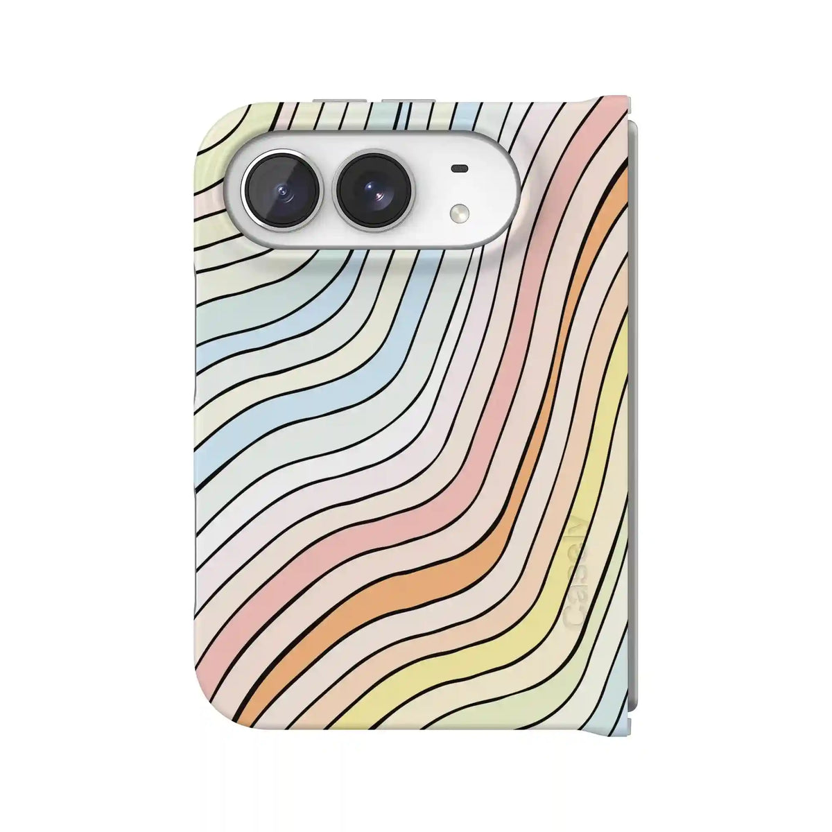 Ride The Wave | Pastel Rainbow Lined Case