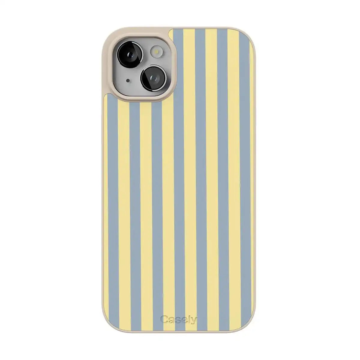 Coastline Stripes | Blue & Yellow Case