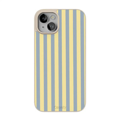 Coastline Stripes | Blue & Yellow Case