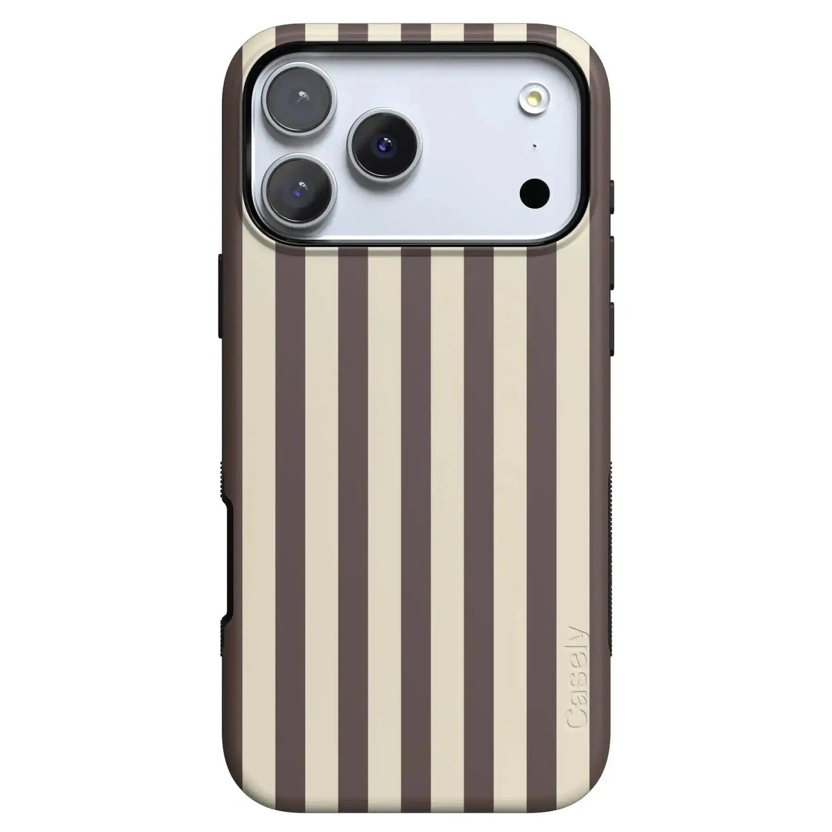 S'more Stripes | Brown Striped Case