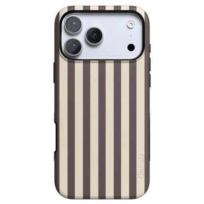 S'more Stripes | Brown Striped Case