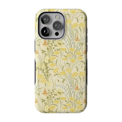 Boho Blooms | Golden Floral Case