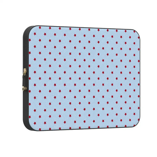 Tiny Stars | Red & Blue Laptop Case