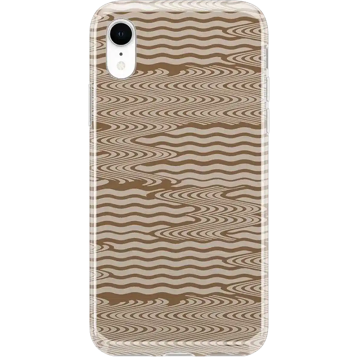 Mocha Ripple | Brown Waves Case