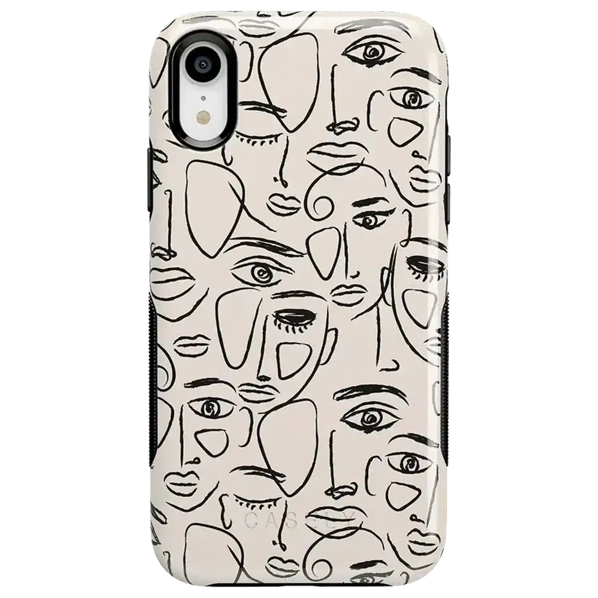 We're All Human | Minimal Face Art Case