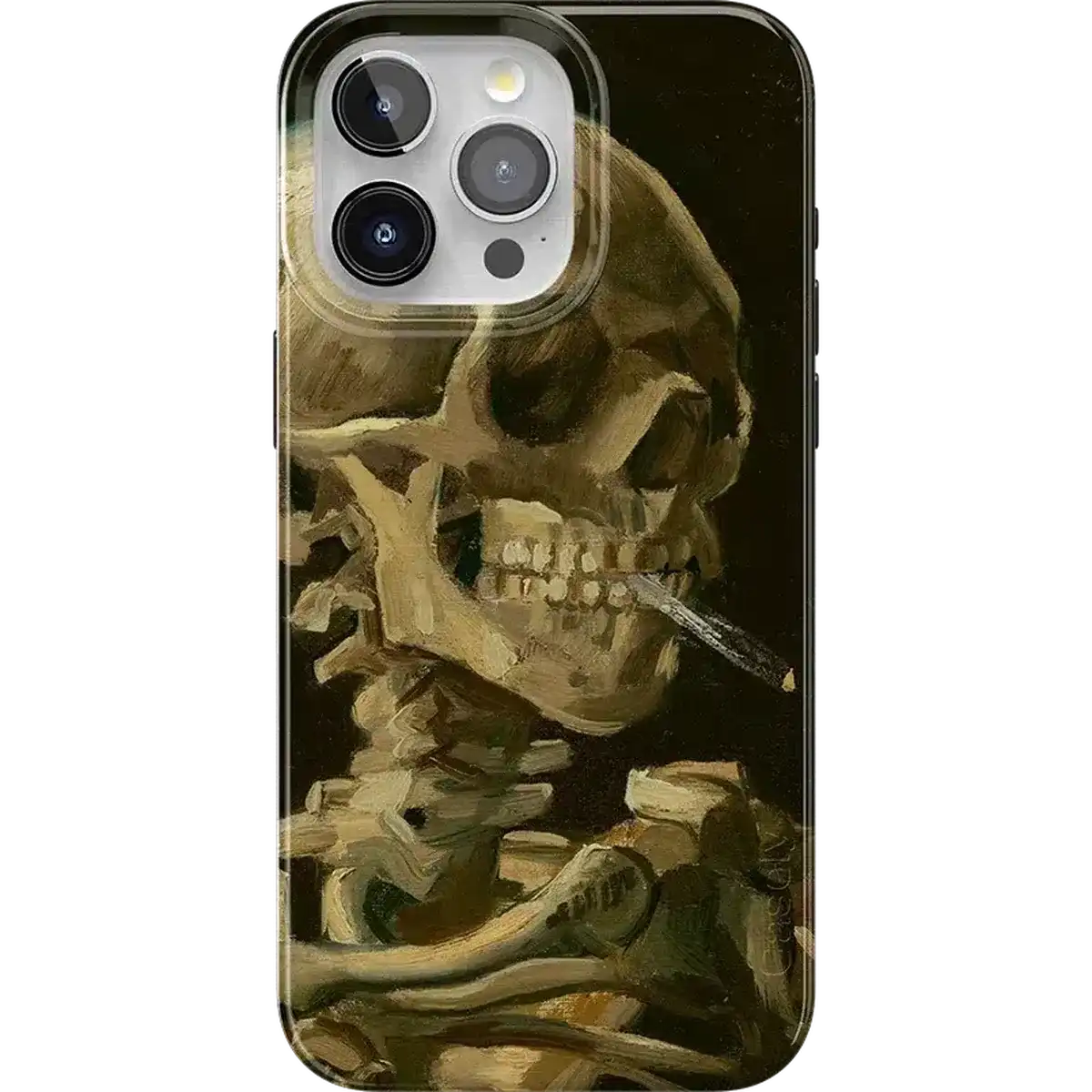 Van Gogh | Head of a Skeleton with a Burning Cigarette Phone Case