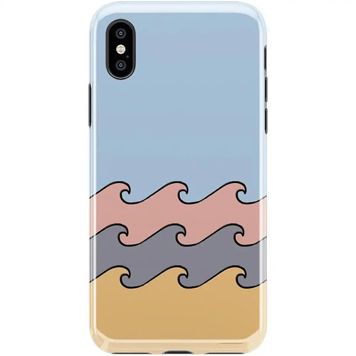 High Tide | Layered Ocean Waves Case