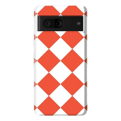 Red Checkerboard | High Contrast Design Case