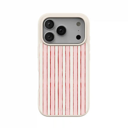 Pretty in Pastel | Blush Stripes Case