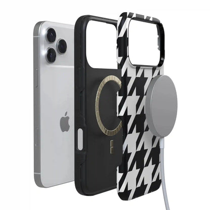 Houndstooth | High Contrast Design Case