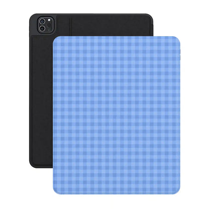 Sweet Jam | Blue Gingham iPad Case