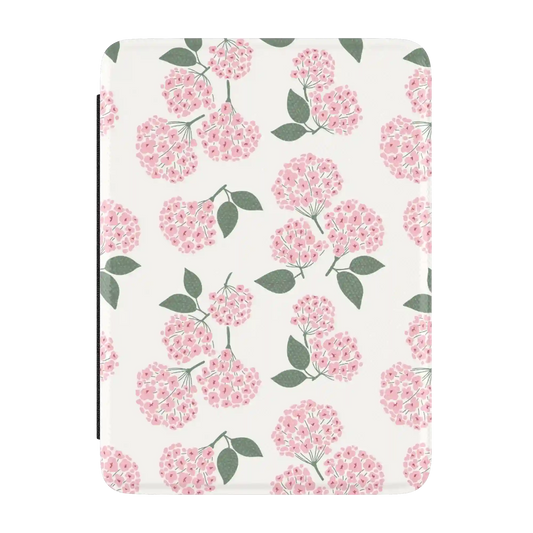 Nantucket Cottage | Pink Hydrangea Kindle Case