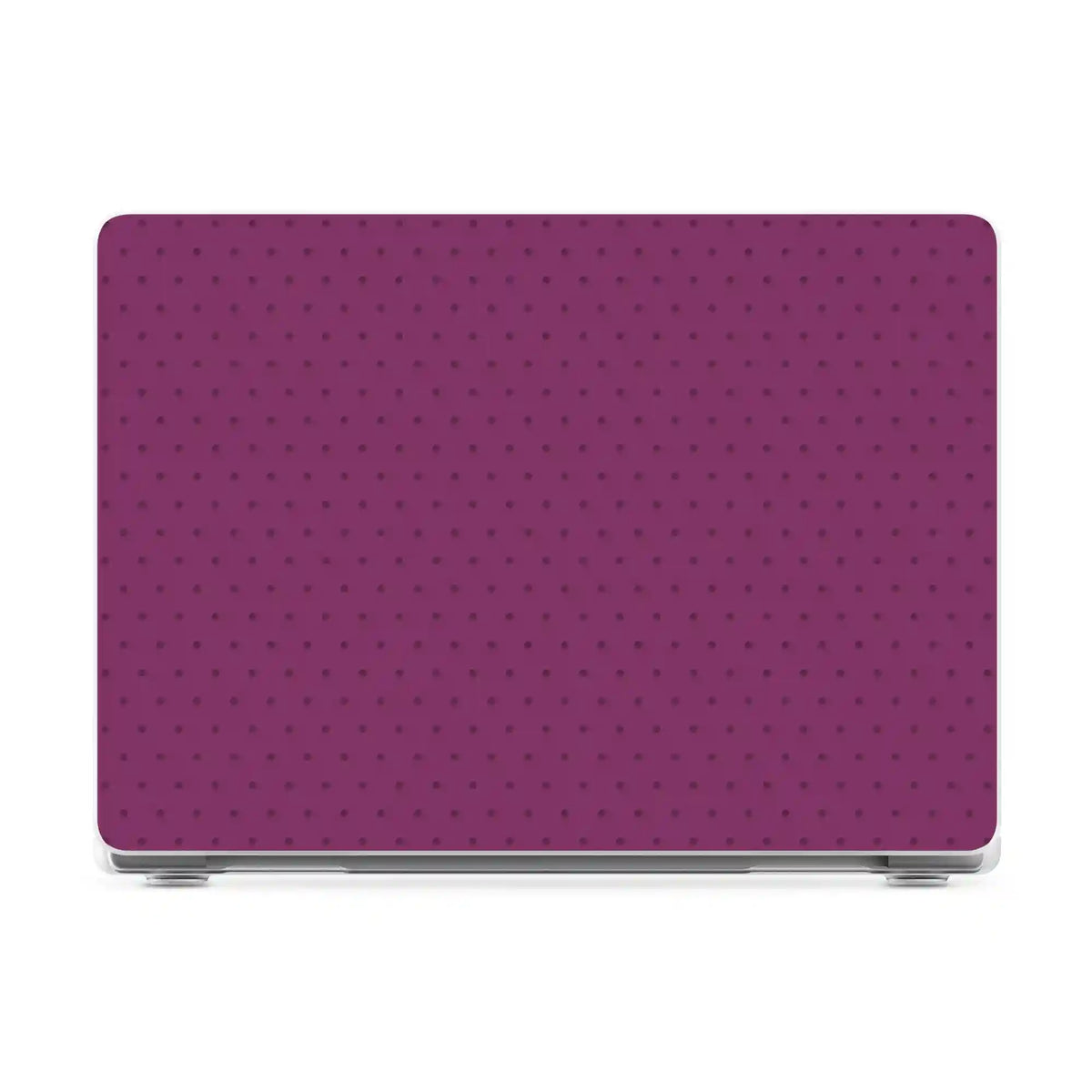 On the Dot | Plum Polka Dot Laptop Shell