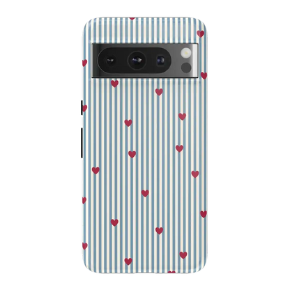 Love Lines | Blue Stripes Case