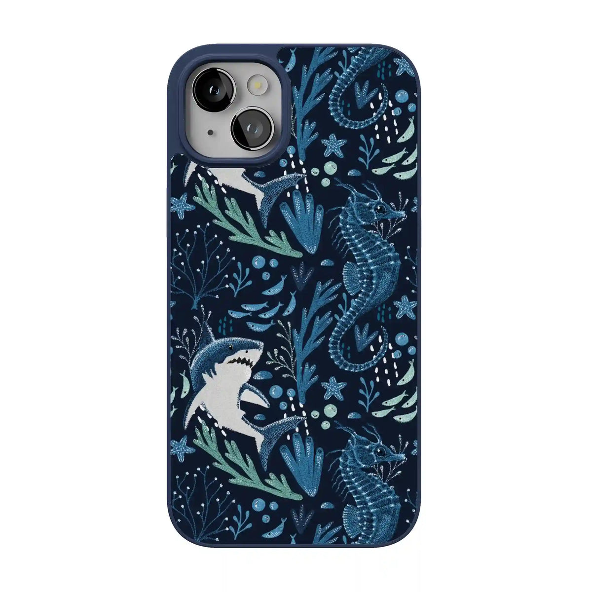 Midnight Reef | Shark Print Case