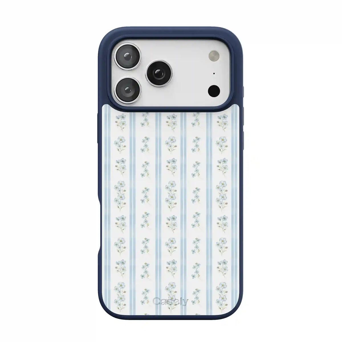 Cottage Stripe | Blue Floral Case