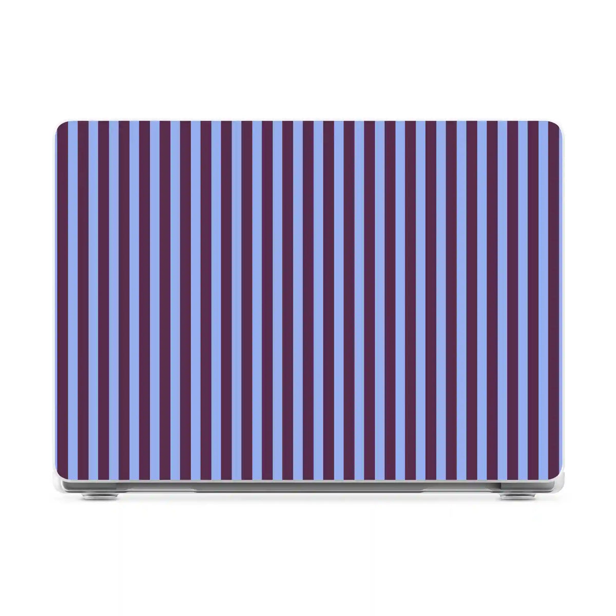 Perfect Stripes | Purple & Blue Stripes Laptop Shell