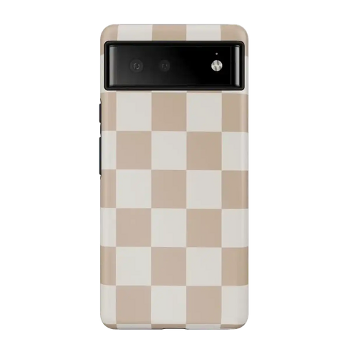 Fit Check | Neutral Checkerboard Google Pixel Case