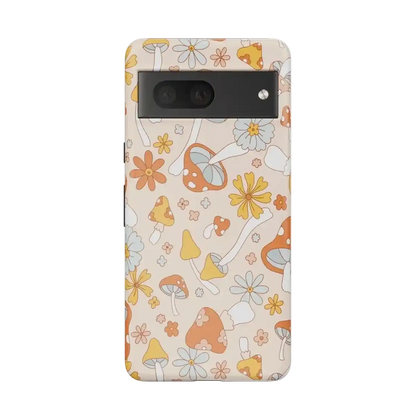 Mushroom Magic | Retro Floral Google Pixel Case