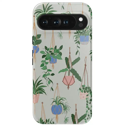 Hanging Around | Potted Plants Floral Google Pixel Case