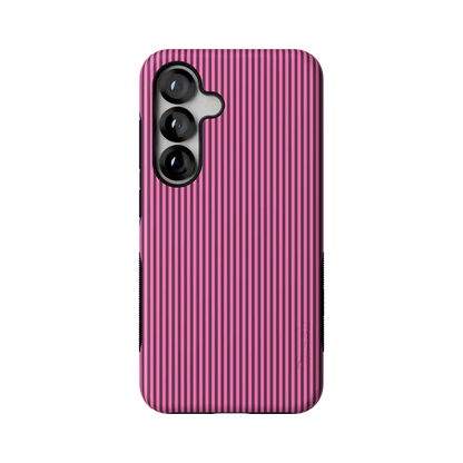 Stripes and the City | Pink & Purple Pinstripe Case