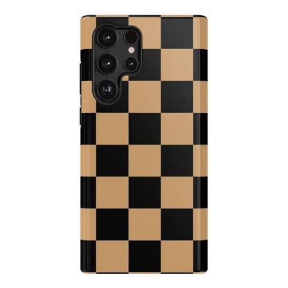 Fit Check | Black & Brown Checkerboard Case