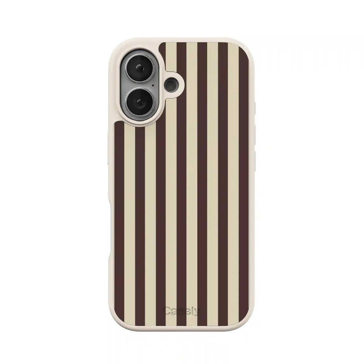 S'more Stripes | Brown Striped Case