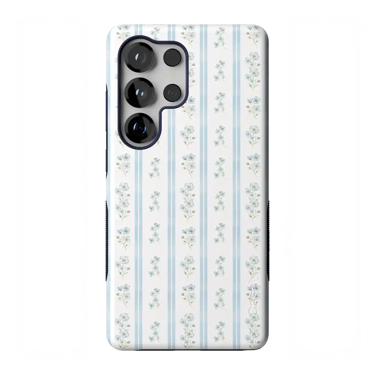 Cottage Stripe | Blue Floral Case
