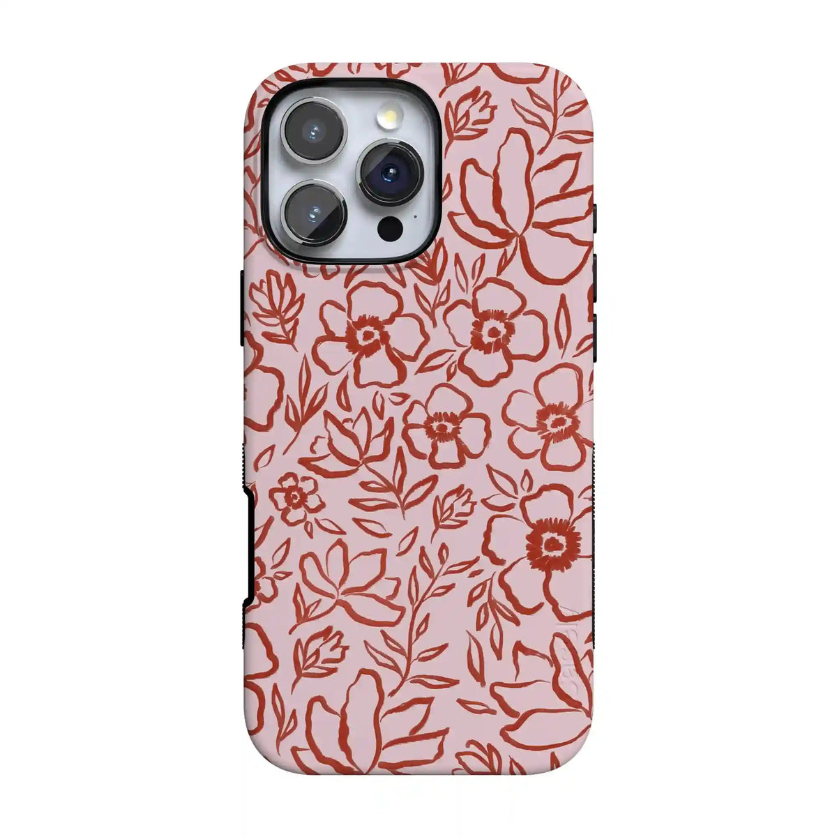 Blush Garden | Floral Doodle Case