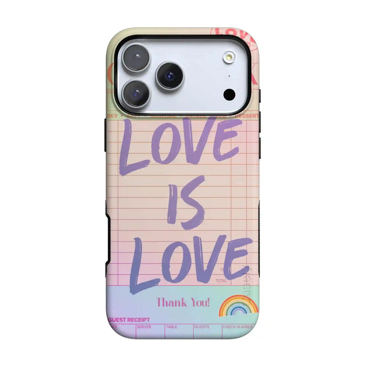 Love is Love | Guest Check Pride Case