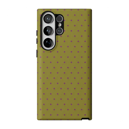 On the Dot | Moss & Plum Dots Case