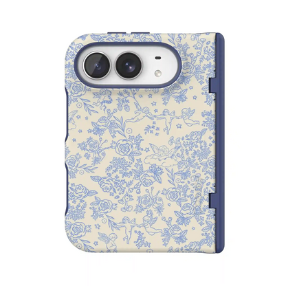 Cupid's Canvas | Periwinkle Floral Case