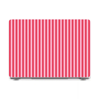 Perfect Stripes | Pink Stripes Laptop Shell