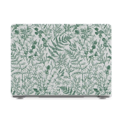 Sage Garden | Green Floral Laptop Shell