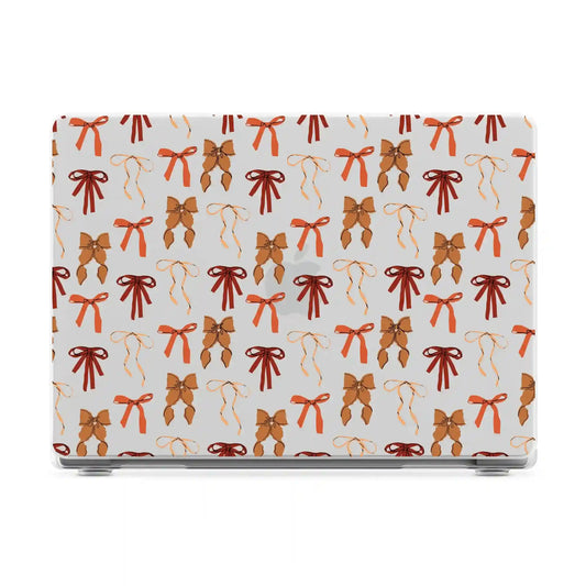 Fall Girlie | Pumpkin Spice Bows Laptop Shell