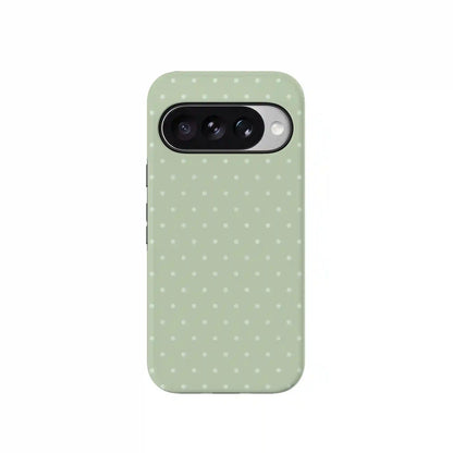 On the Dot | Green Polka Dot Case