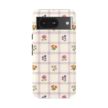 Meadow Check | Floral Gingham Case
