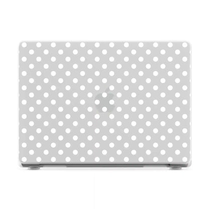 Spotted in SoHo | White Polka Dot Laptop Shell